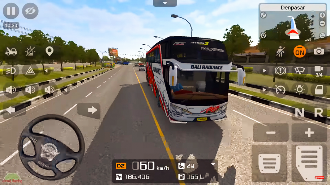 Bus Simulator: City Coach Game - عکس بازی موبایلی اندروید
