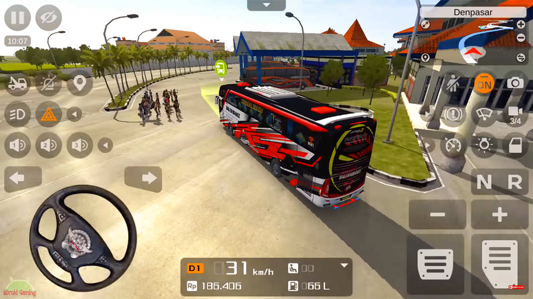 Bus Simulator: City Coach Game - عکس بازی موبایلی اندروید