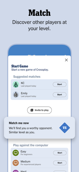 NYT Crossplay: Play and Spell - عکس بازی موبایلی اندروید