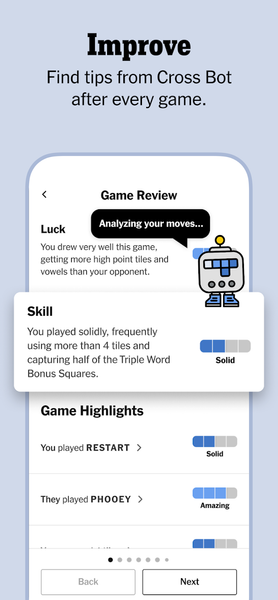 NYT Crossplay: Play and Spell - عکس بازی موبایلی اندروید