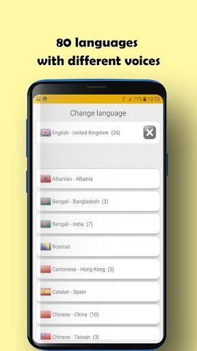 Speak it - Image screenshot of android app