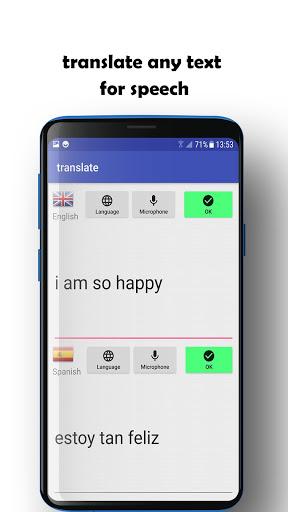 Speak it - Image screenshot of android app