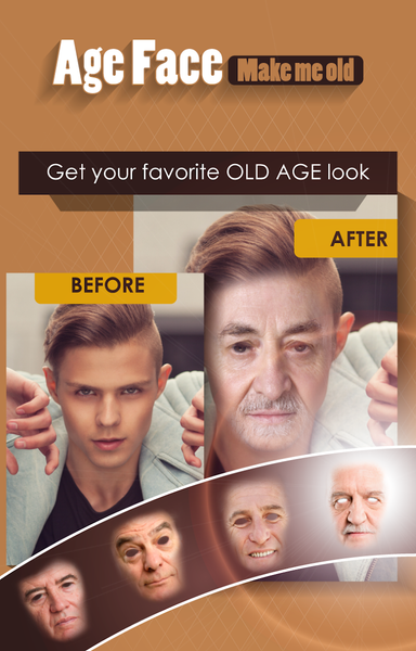 Age Face - Make me OLD - عکس برنامه موبایلی اندروید