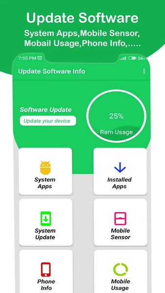Software Update: APK installer - عکس برنامه موبایلی اندروید