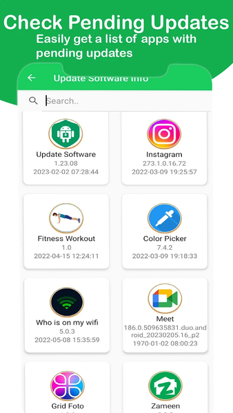Software Update: APK installer - عکس برنامه موبایلی اندروید