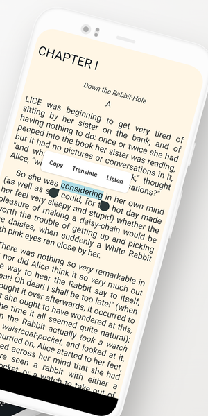 English Reading & Audiobooks - Image screenshot of android app
