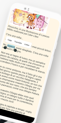 Italian Reading & Audiobooks - Image screenshot of android app