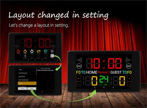 Scoreboard Basketball - Image screenshot of android app