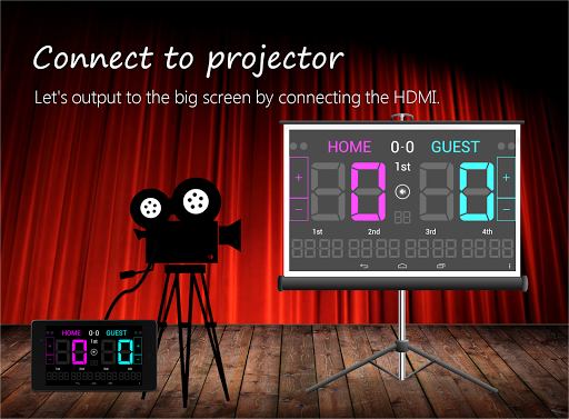 Scoreboard Volleyball - Image screenshot of android app