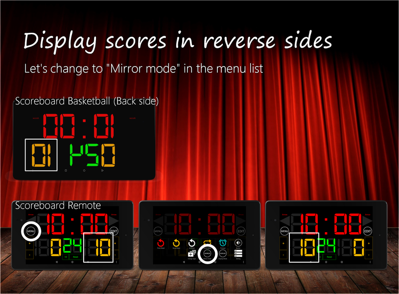 Scoreboard Remote - Image screenshot of android app