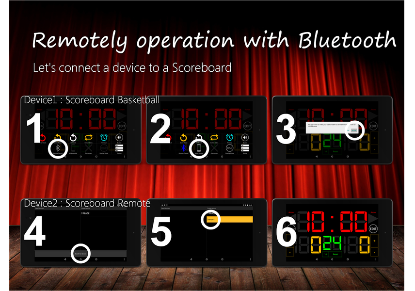 Scoreboard Remote - عکس برنامه موبایلی اندروید