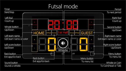 Scoreboard Futsal - Image screenshot of android app