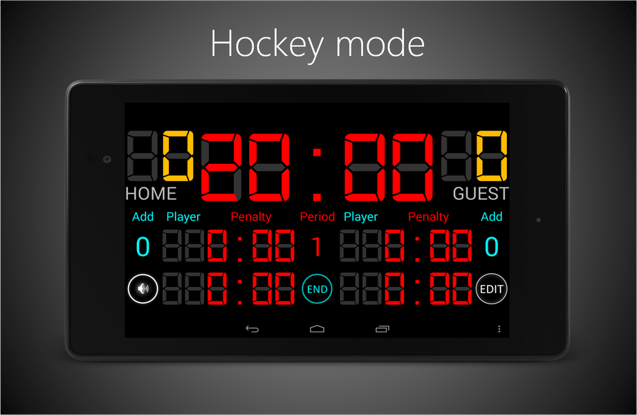 Scoreboard Hockey - عکس برنامه موبایلی اندروید