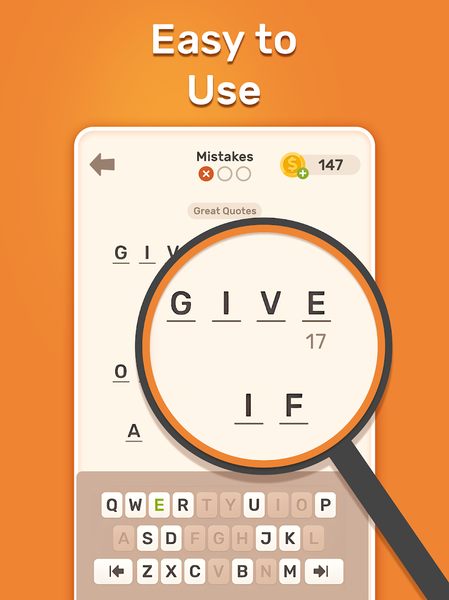 Cryptogram Master - عکس بازی موبایلی اندروید