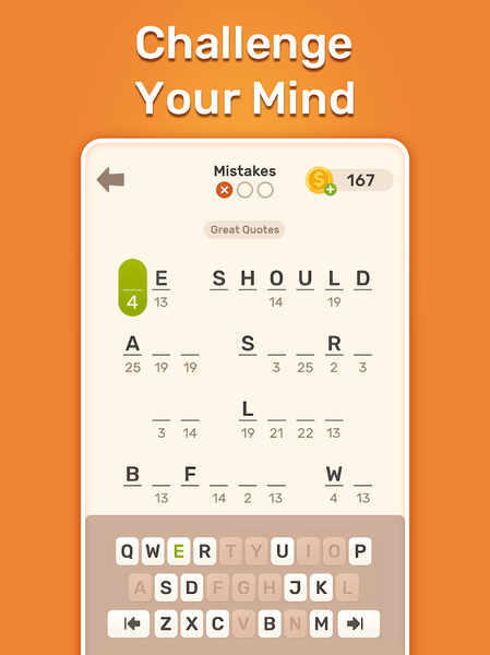 Cryptogram Master - عکس بازی موبایلی اندروید