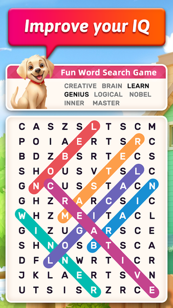 Daisy Word Search - عکس بازی موبایلی اندروید