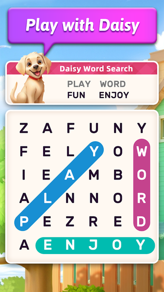 Daisy Word Search - عکس بازی موبایلی اندروید