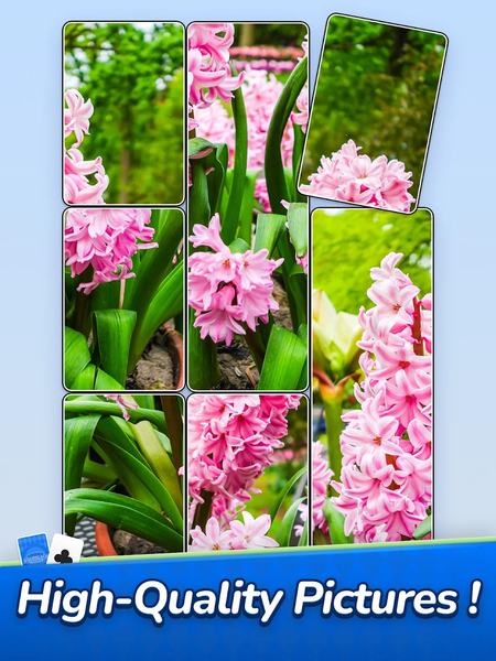 Jigsawcard Solitaire Puzzle - Gameplay image of android game