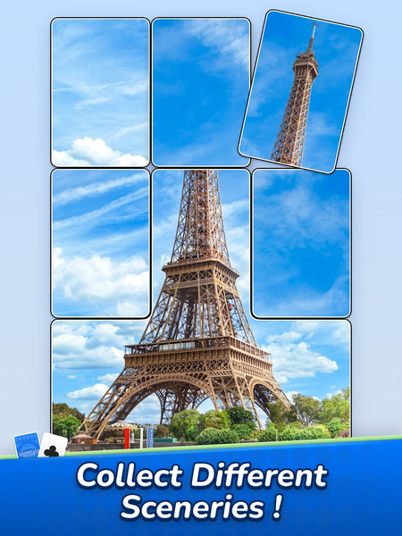 Jigsawcard Solitaire Puzzle - Gameplay image of android game