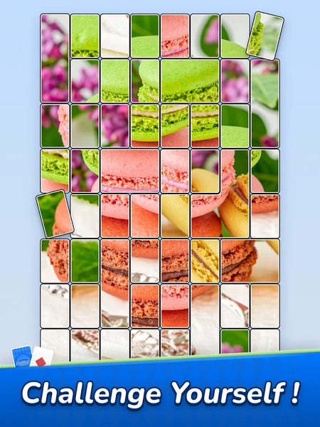 Jigsawcard Solitaire Puzzle - Gameplay image of android game