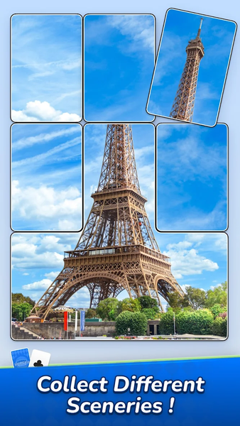 Jigsawcard Solitaire Puzzle - Gameplay image of android game