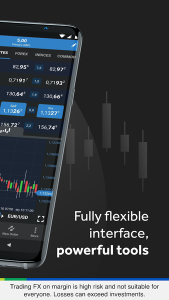 OANDA - Forex trading - عکس برنامه موبایلی اندروید