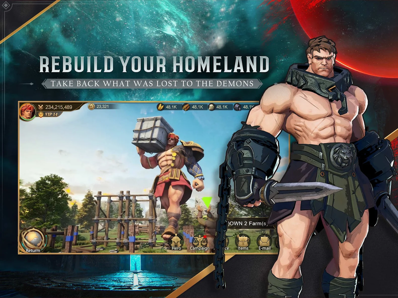 Land of Empires: Dice Hero - عکس بازی موبایلی اندروید