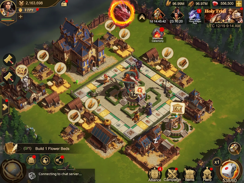 Land of Empires: Dice Hero - عکس بازی موبایلی اندروید