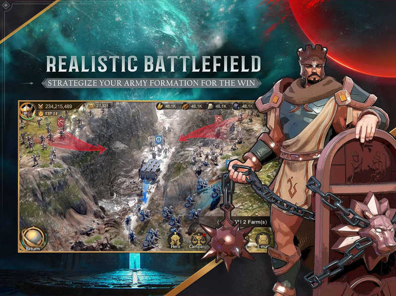 Land of Empires: Dice Hero - عکس بازی موبایلی اندروید
