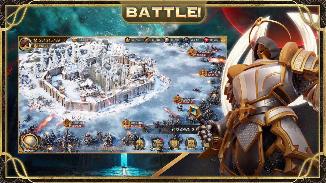 Land of Empires: Dice Hero - عکس بازی موبایلی اندروید