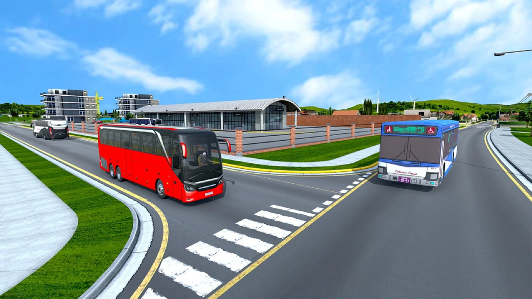 Bus Simulator: Coach Games 3D - Gameplay image of android game