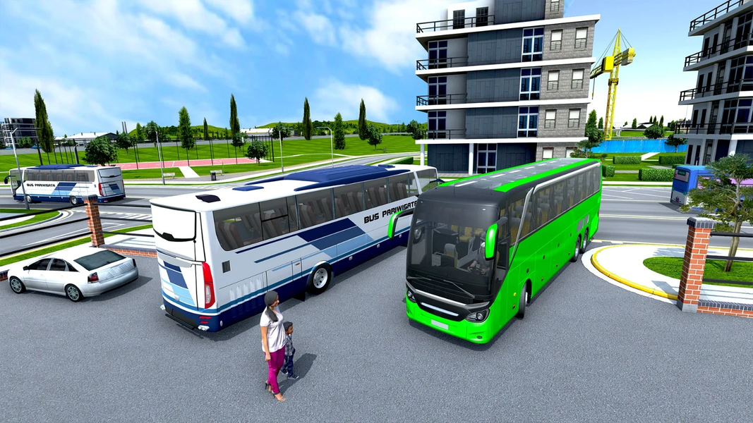 Bus Simulator: Coach Games ۳D - عکس بازی موبایلی اندروید