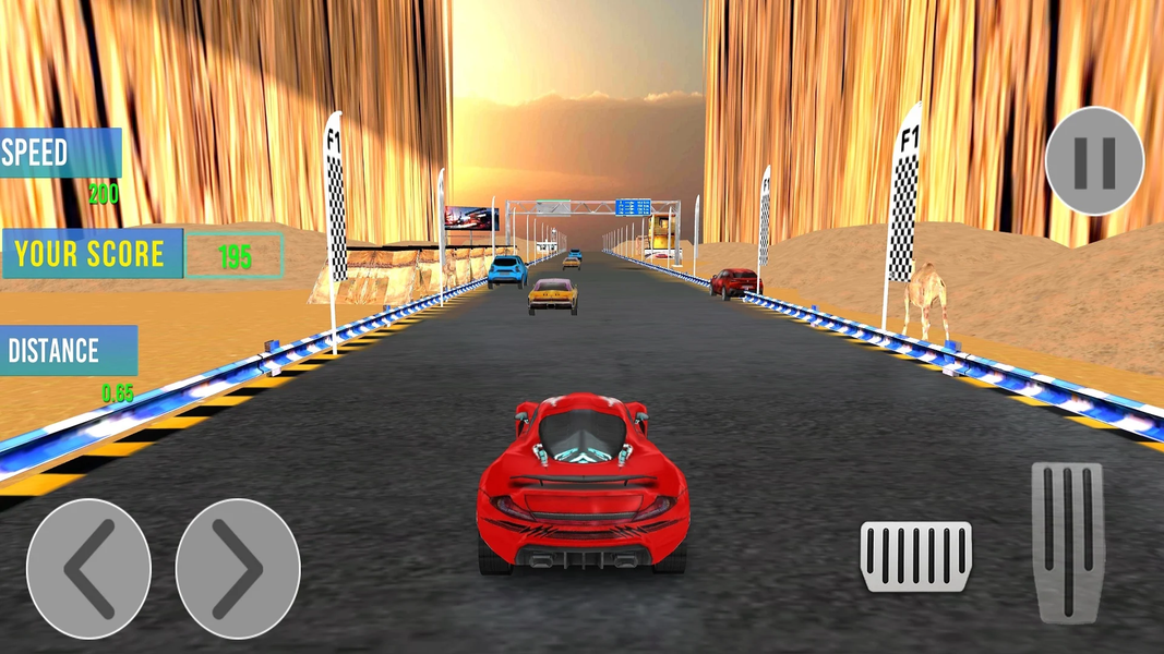 Racing Master 3D - Gameplay image of android game