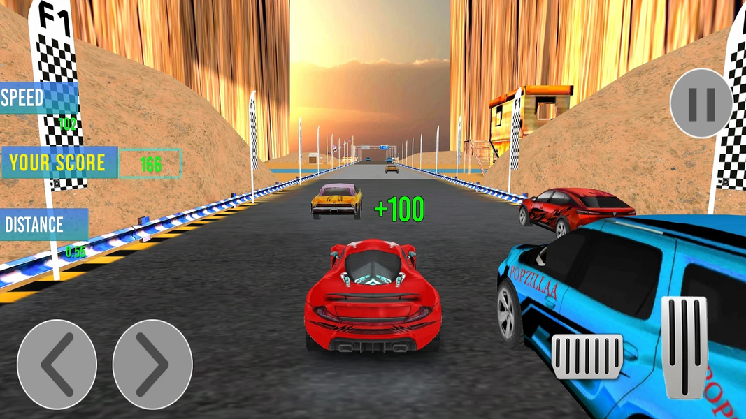 Racing Master 3D - Gameplay image of android game