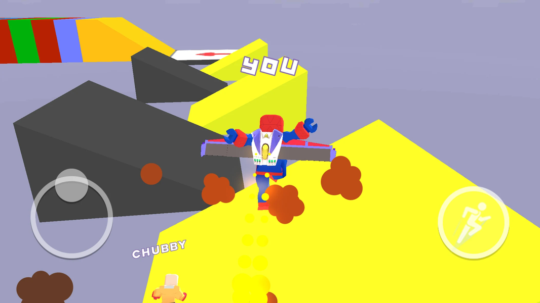 Obby Challenge: Easy Parkour - Gameplay image of android game