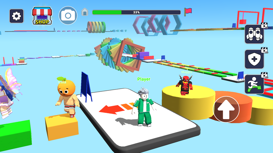 Obby Escape: Prison Master - عکس بازی موبایلی اندروید