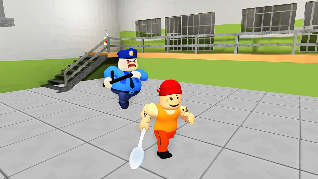 Obby Escape: Prison Breakout - Gameplay image of android game