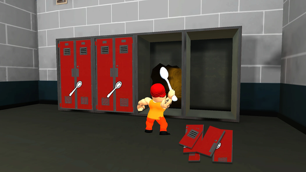 Obby Escape: Prison Breakout - عکس بازی موبایلی اندروید