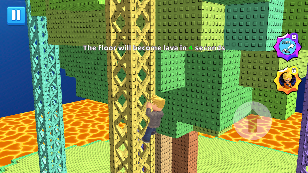 Craft Blox: Obby Parkour Games - Gameplay image of android game
