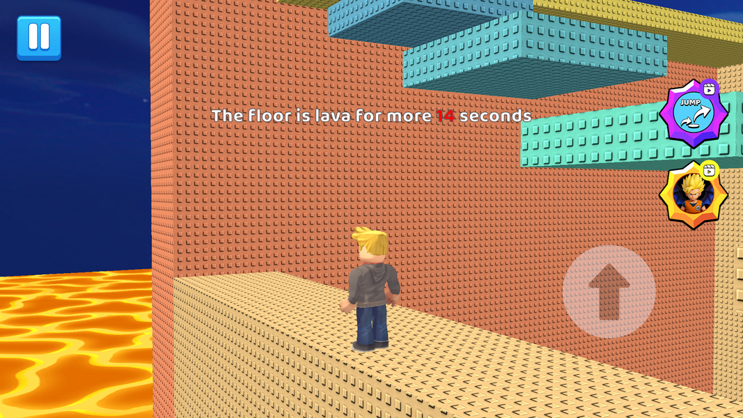 Craft Blox: Obby Parkour Games - Gameplay image of android game