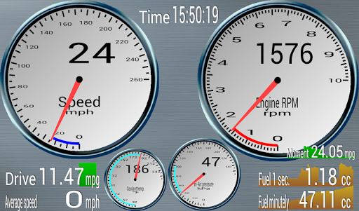 OBD Driver Free (OBD۲&ELM۳۲۷) - عکس برنامه موبایلی اندروید