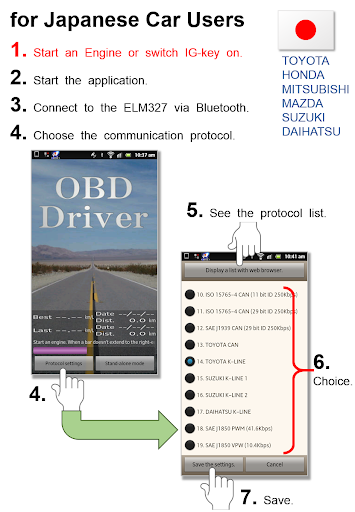 OBD Driver Free (OBD۲&ELM۳۲۷) - عکس برنامه موبایلی اندروید