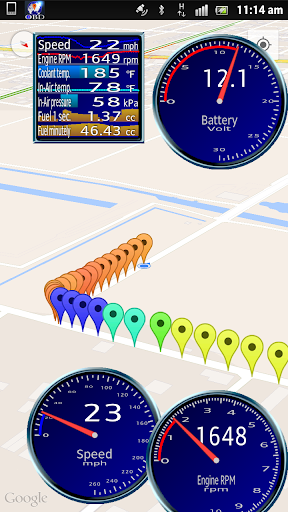 OBD Driver Free (OBD۲&ELM۳۲۷) - عکس برنامه موبایلی اندروید