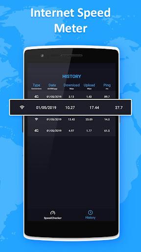 Internet Speed Test - Meter - Image screenshot of android app