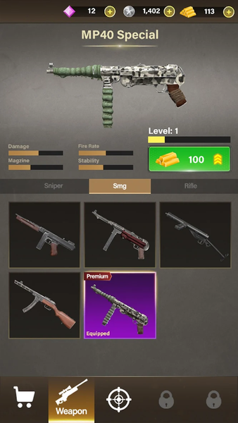 Front Line Freedom: World War - Gameplay image of android game