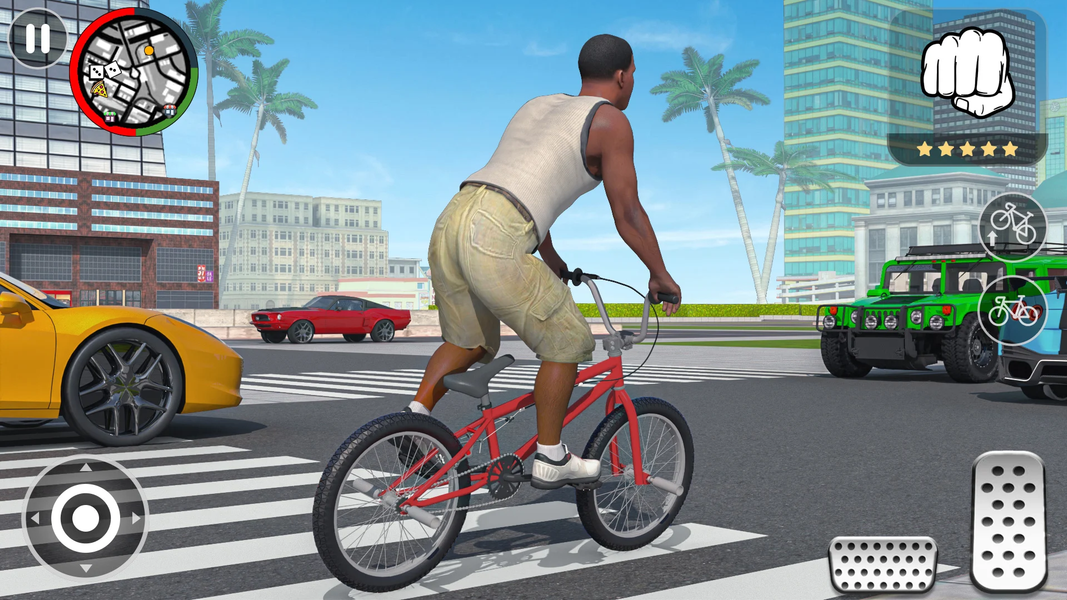 Grand City Vegas Crime Games - Gameplay image of android game