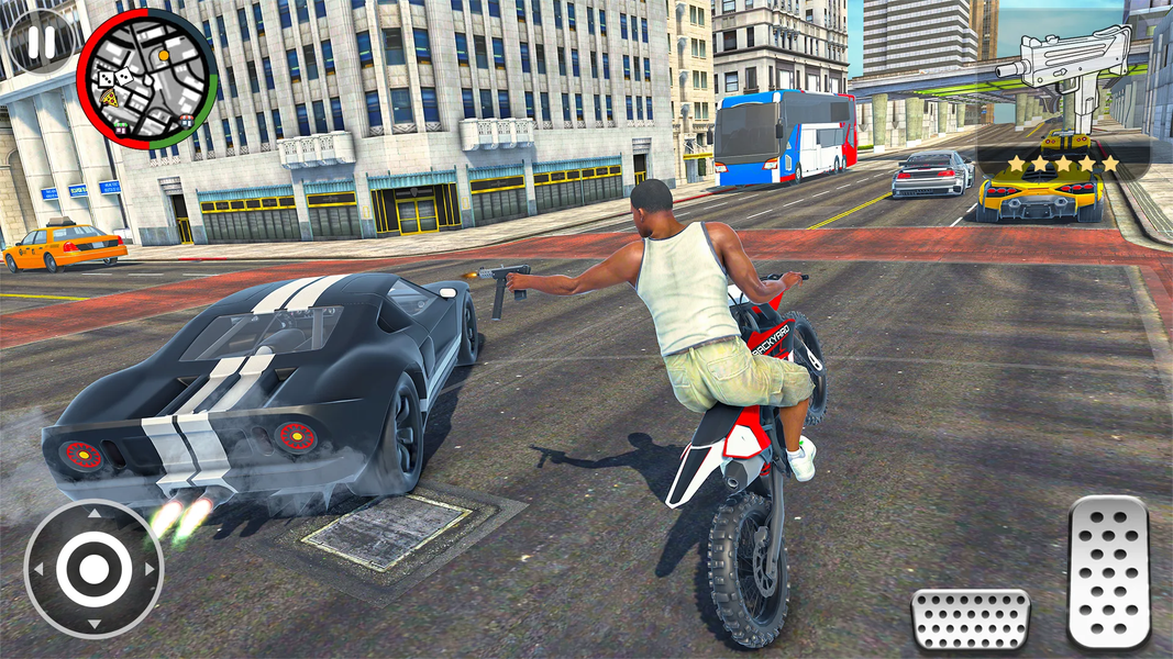 Grand City Vegas Crime Games - Gameplay image of android game