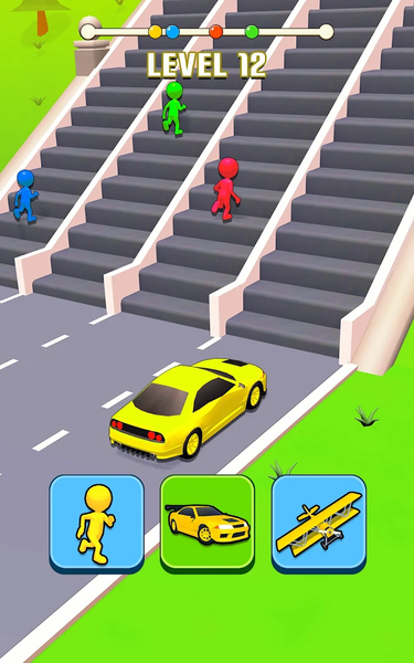 Shape Transform: Shifting Car - Image screenshot of android app
