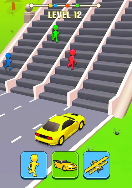 Shape Transform: Shifting Car - Image screenshot of android app