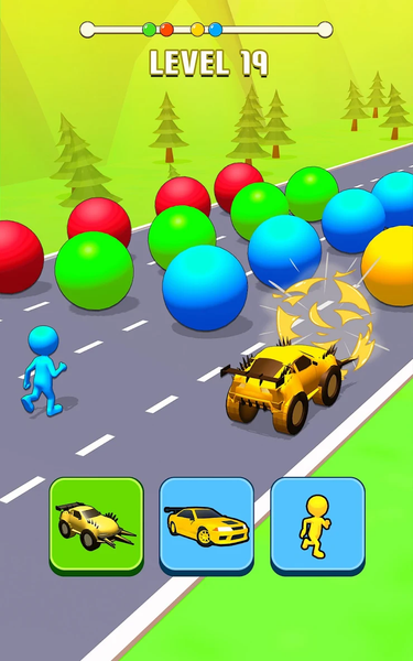 Shape Transform: Shifting Car - Image screenshot of android app